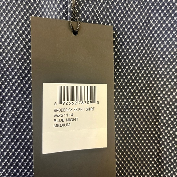 Men’s M Navy Polo - Picture 2 of 3